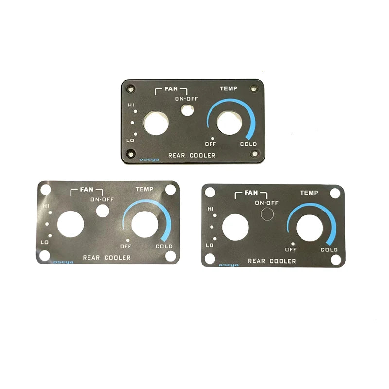 Refrigerator Switch Panel Patch For Nissan Patrol Y60 Interior Accessories Nissan Patro Safari Rear Refrigerator Sticker