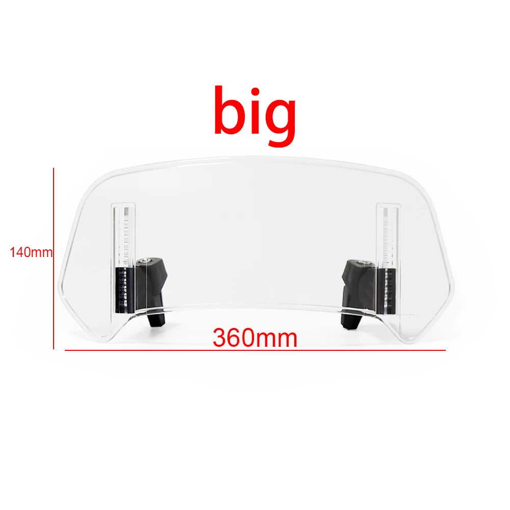 FOR YAMAHA TENERE 700 XMAX 300 250 400 TRICITY 155 125 TMax Lux Max Risen حاجب رياح قابل للتعديل عاكس هواء
