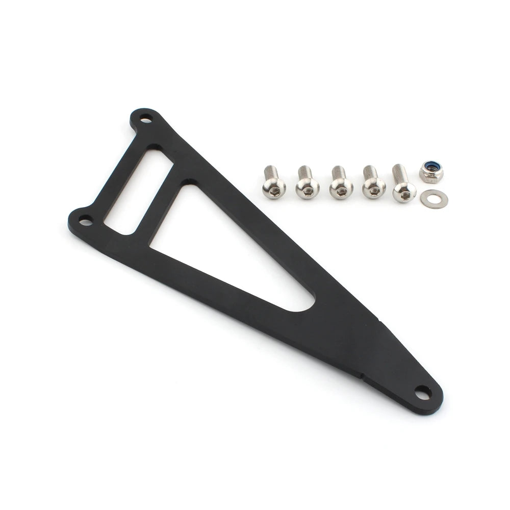 1PCS Motorcycle Aluminum Exhaust Hanger Bracket Accessories Muffler Support For KAWASAKI Ninja ZX4R ZX 4R ZX-4R ZX4RR 2023-2026
