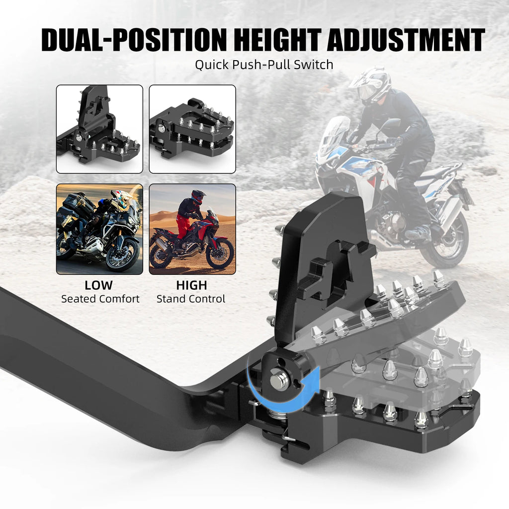 Foldable Motorcycle Foot Pedal Brake Lever for Honda CRF1100L Africa Twin/Adventure Sports 2020 2021 2022 2023 2024 2025 2026