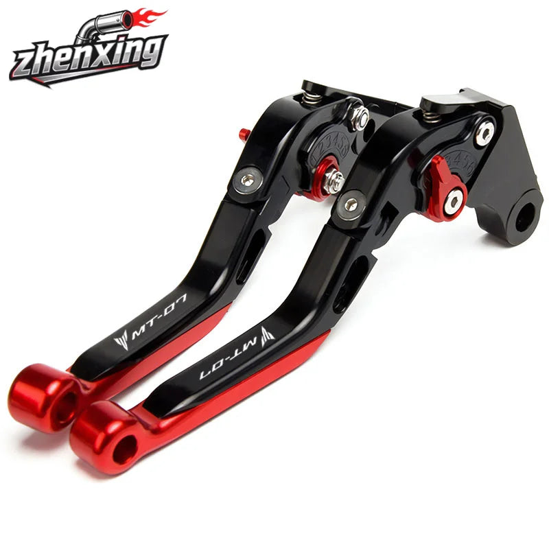 For YAMAHA MT-07 FZ-07 MT 07 FZ07 MT07 FZ 07 2014-2025 Motorcycle CNC Adjustable Folding Extendable Brake Clutch Levers Handle