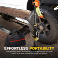 BUNKER INDUST Heavy Duty 19400lbs Portable Hydraulic Recovery Jack for Off-Road Vehicles 4x4 Truck Emergency Rescue Tool