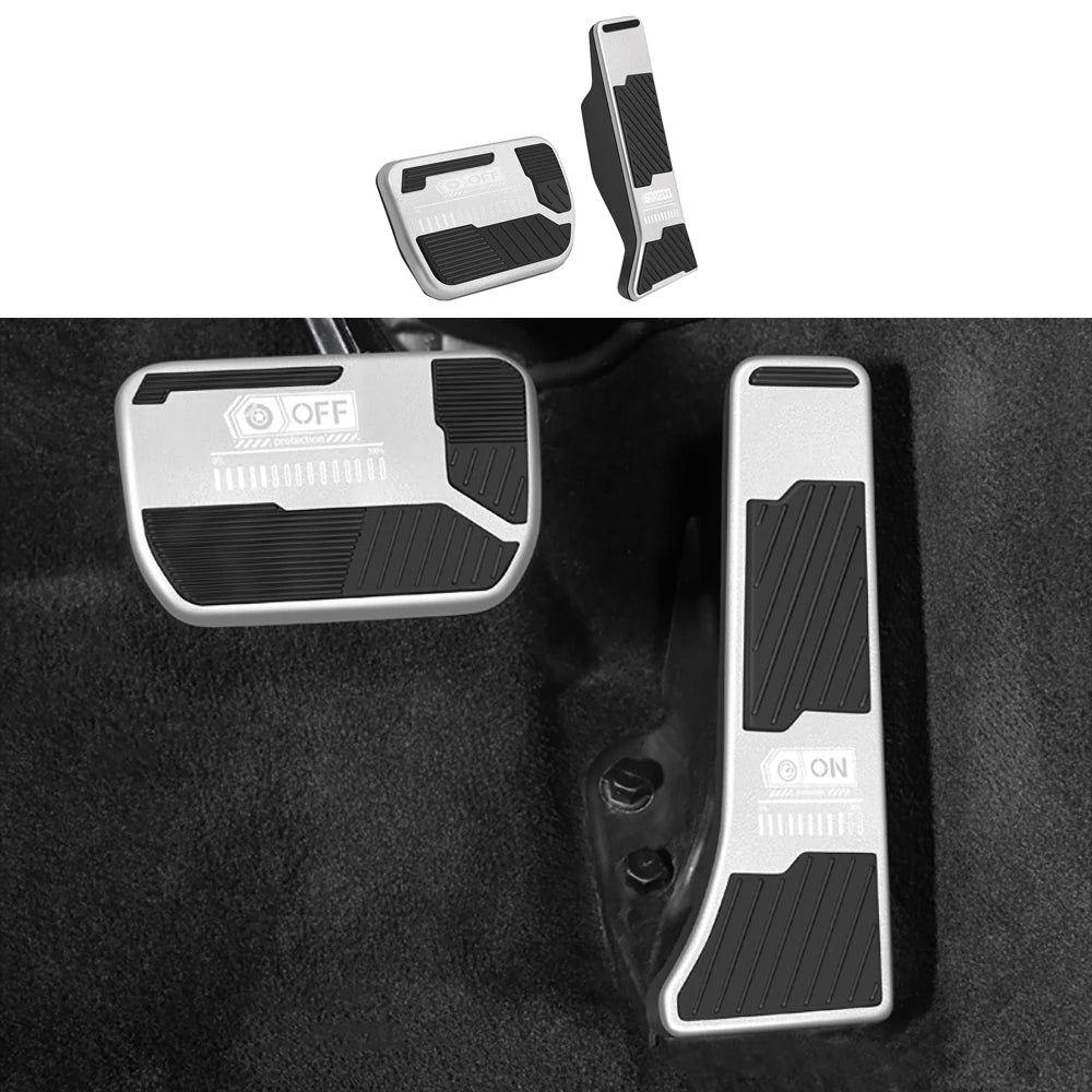 Car Throttle Brake Anti-slip Pedal For BAIC JISHI Rox Adamas 2026 Car Throttle Aluminum Alloy Pedal Protective Cover Accessories