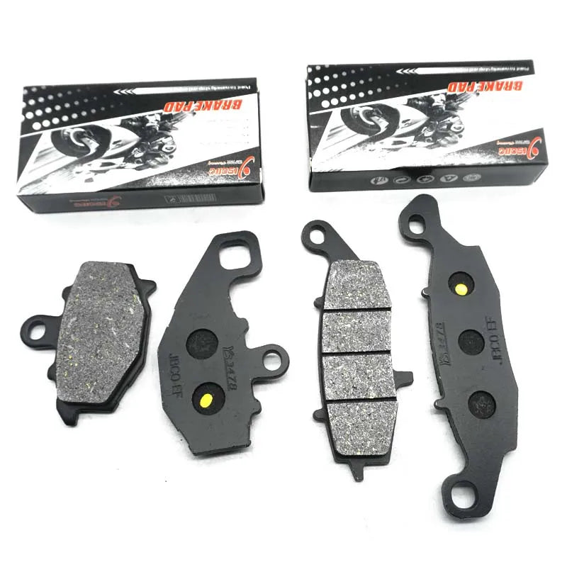 For KAWASAKI Ninja 650 ABS 2016 EX650 2009 2010 2011 KLE650 Versys 2007-2014 EX KLE Motorcycle Front Rear Brake Pads Kits Set