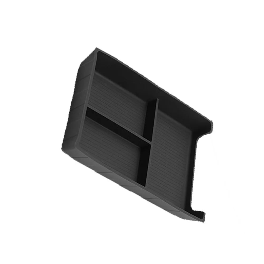 Center Console Bottom Storage Box For BYD Sealion 07 EV 2024-2026 Silicone Wear-Resistant Interior Organizer Accessory