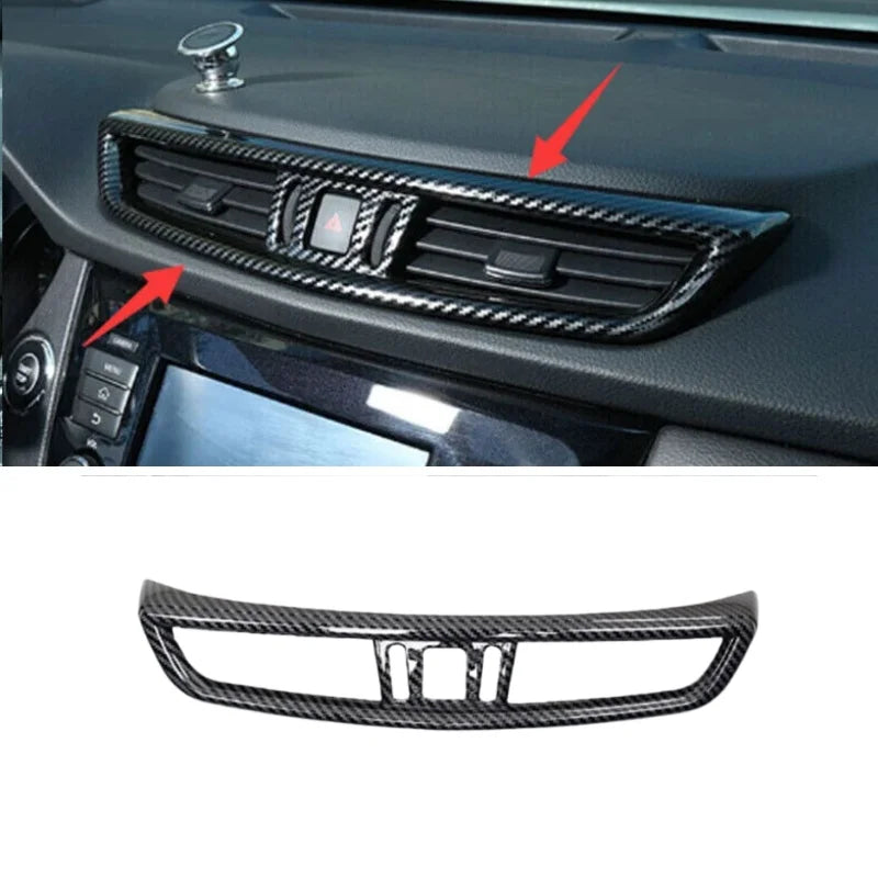 For Nissan Qashqai J11 X-trail Xtrail T32 2014- 2020 Car Dashboard Air Conditioning Vent Outlet Cover