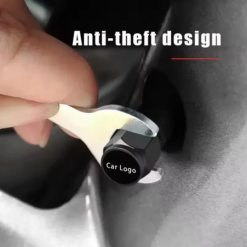 5pcs Metal Car Wheel Tire Valve Air Stem Cap For Land Rover Freelander LF L2 Discovery 3 Sport Range Rover Velar Defender Evoque