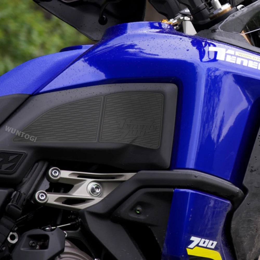 Tenere700 Tank Pad Sticker For YAMAHA TENERE 700 World Raid T700 T7 2022 Motorcycle Non-slip Side Fuel TankPad Stickers