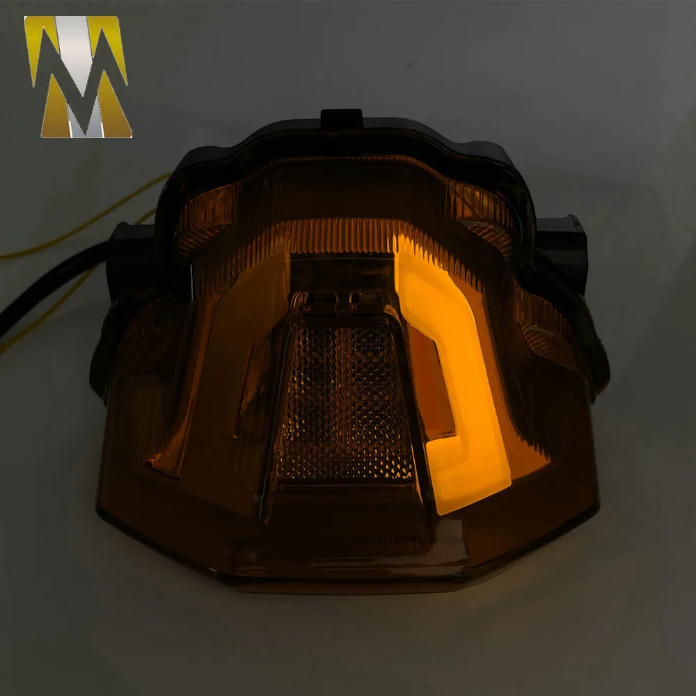 MT-07 2025 Rear Tail Light Brake Turn Signals Integrated LED Stop Light Compatible with YAMAHA MT07 2026 Motorcycle Accessories