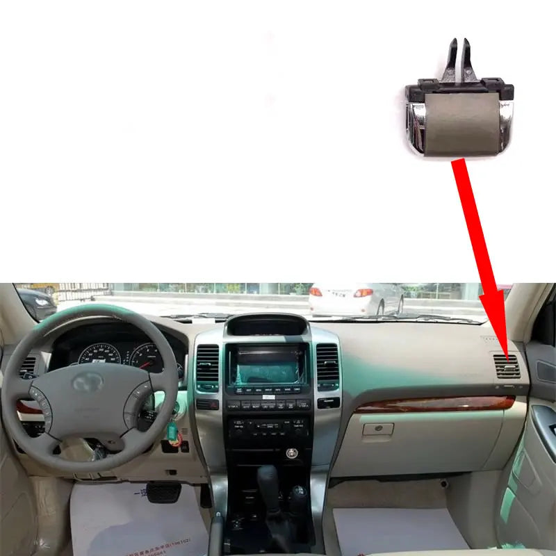 For Toyota Land Cruiser Prado LC120 2003-2009 Air Conditioner Outlet A/C Air Conditioning Vents Tab Clip Repair Kit Accessories