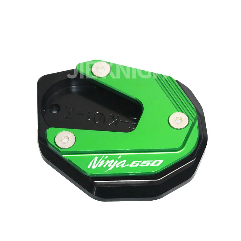 2024 For Kawasaki NINJA NINJA650 Ninja1000sx Ninja 650 1000sx CNC دراجة نارية مسند القدم لوحة تمديد حامل جانبي