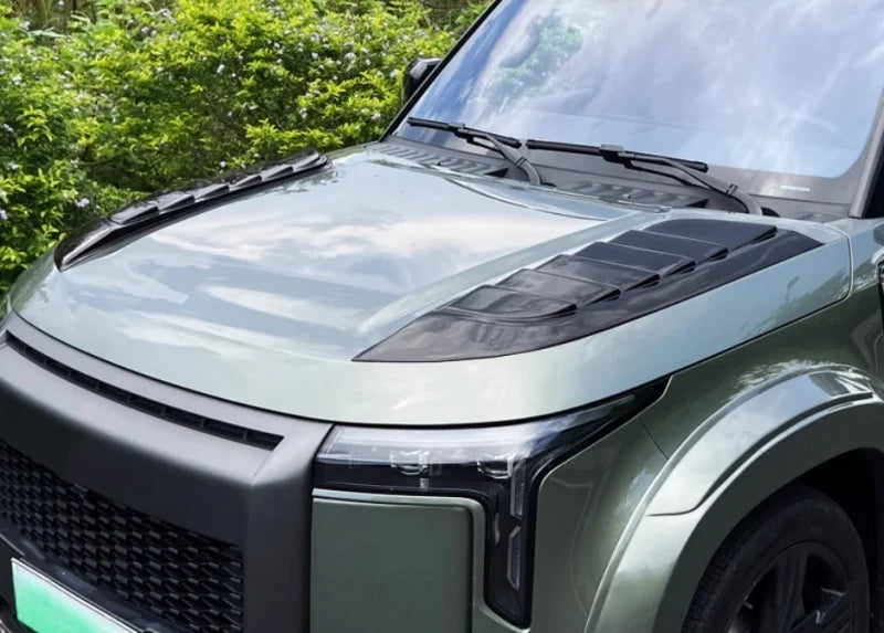 Car Hood Hood Cover Decorative Plate Fit for ROX 01 Modified Auto Hood Cover Decorative Sticker Car Exterior Decoration Parts