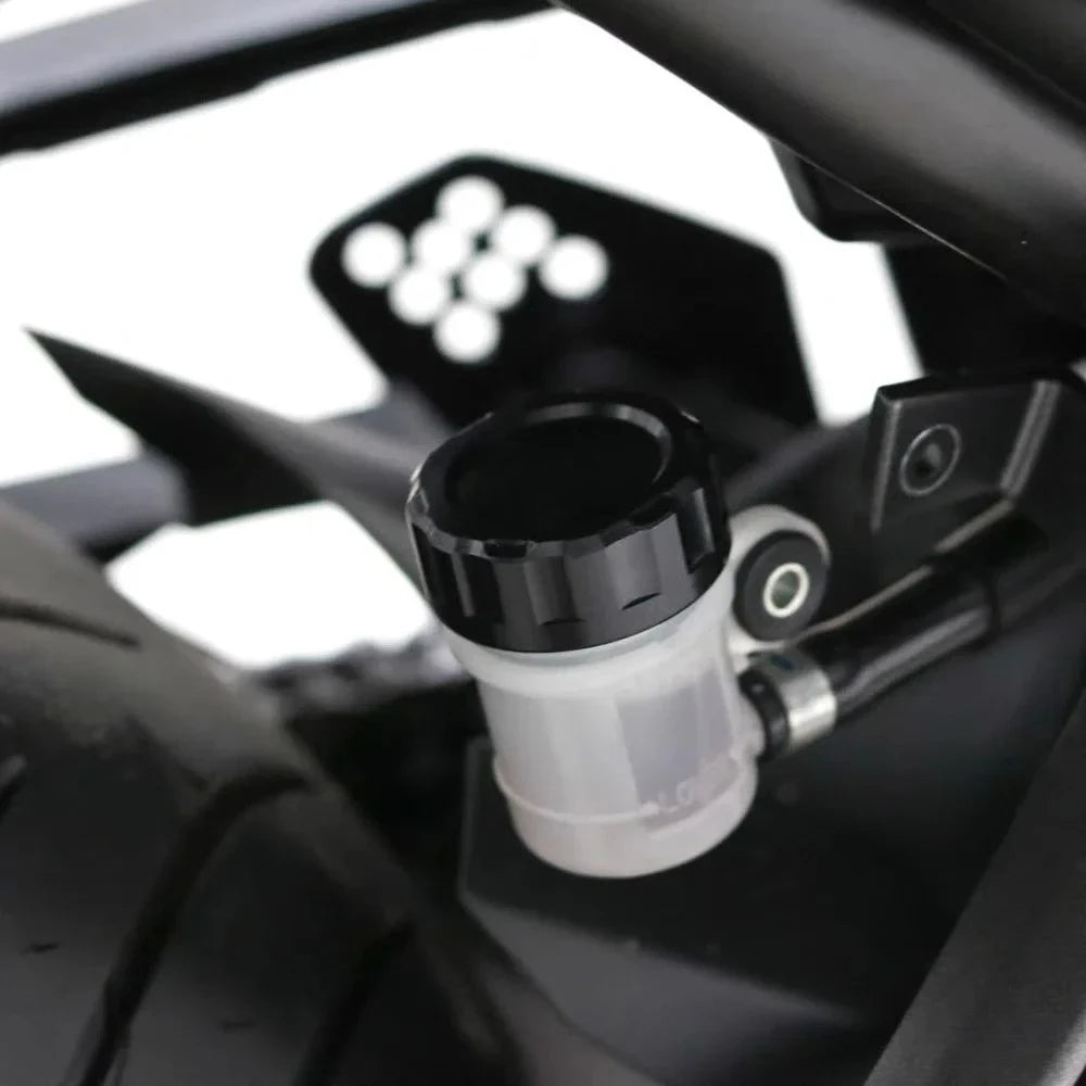 For YAMAHA MT07 MT-07 MT 07 FZ07 2015-2025 2024 2023 2022 Front Rear brake Fluid Reservoir Cover oil filler Cap tire valve cap