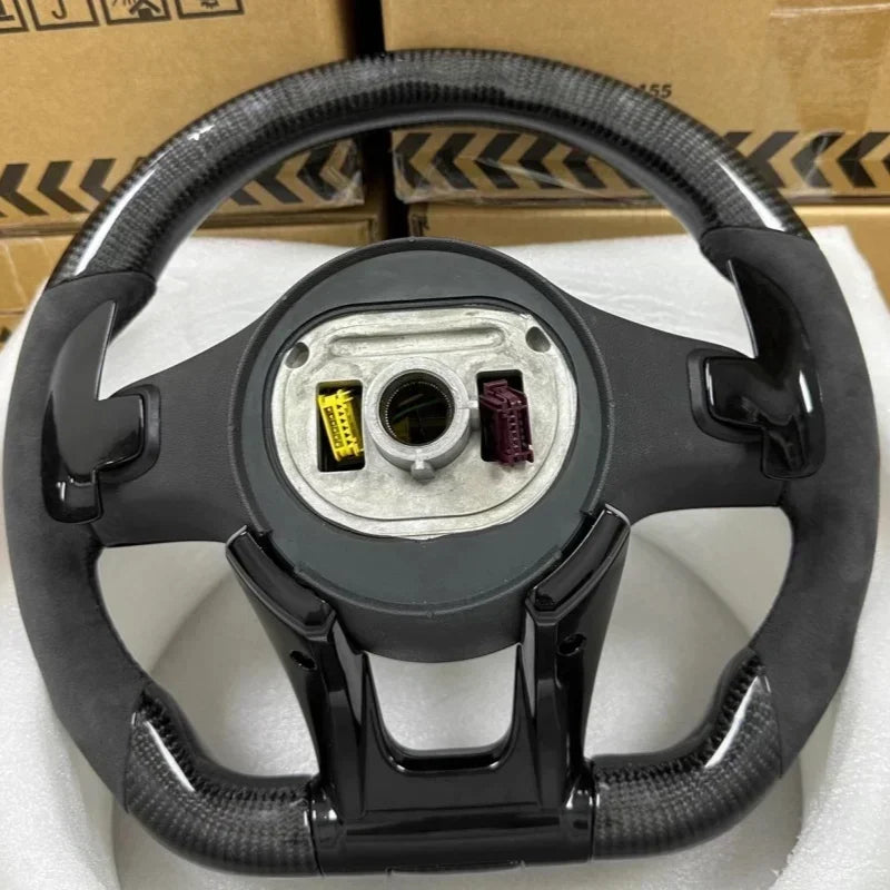 Customized Custom Leather Car Steering Wheel For Toyota Land Cruiser LC200 LC300 Prado 120 150 200 LC79 LC70 LC76 Steering Whee