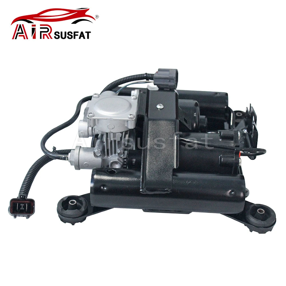 For Range Rover Mk III L322 Range Rover L322/HSE/Supercharged 06-12 Hitachi Air Suspension Compressor w/Bracket+Relay LR041777
