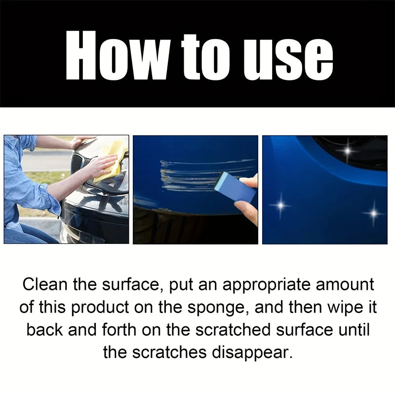 Paint Scratch Repair Kit - Car Care & Refurbishment Wax, repairs and protects your vehicle from scratches and swirl marks,