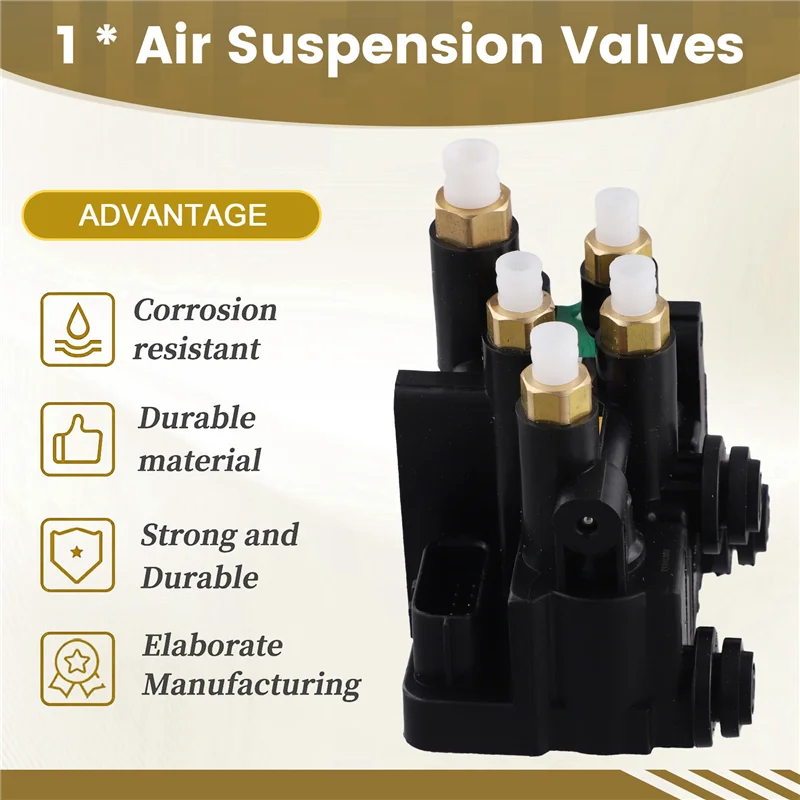 A65P-LR070246 LR113342 Air Suspension Valves Valve Blocks Front Side For Land Rover Range Rover MK IV L405 L494 2013-2020