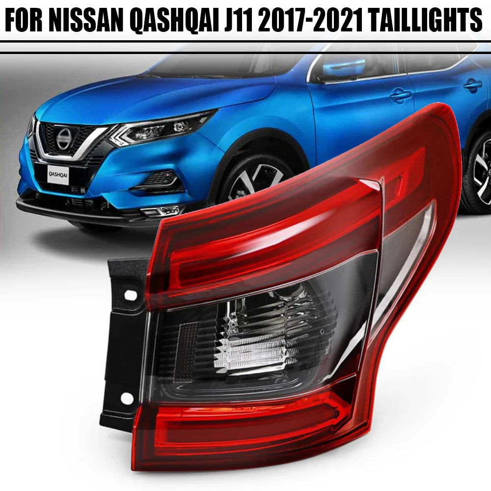 Left/Right Side Tail Lamp For Nissan Qashqai 2017 2018 2019 2020 2021 Rear Tail Light Brake Lamp with