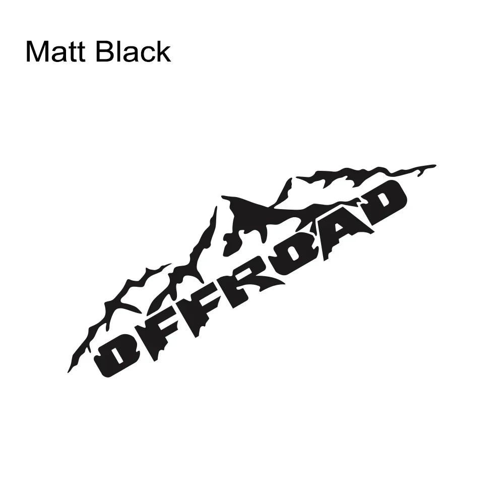 Off Road Car Sticker Truck Pickup Door Vinyl Decal DecorationAccessories For Isuzu Dmax Ford Ranger F150 Toyota Hilux GWM 4x4