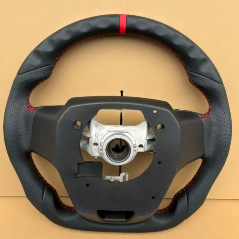 Leather Steering Wheel For Toyota Crown Land Cruiser 200 300 Hilux Fortuner Camry Land FJ Cruiser Gr Corolla Hiace Supra Mk5
