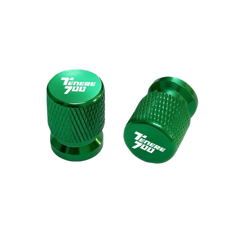 2PCS Motorcycle Aluminum For YAMAHA TENERE700 XT700 TENERE 700 World Raid T700 T7 Alloy Tire Wheel Parts Valve Stem Caps Cover