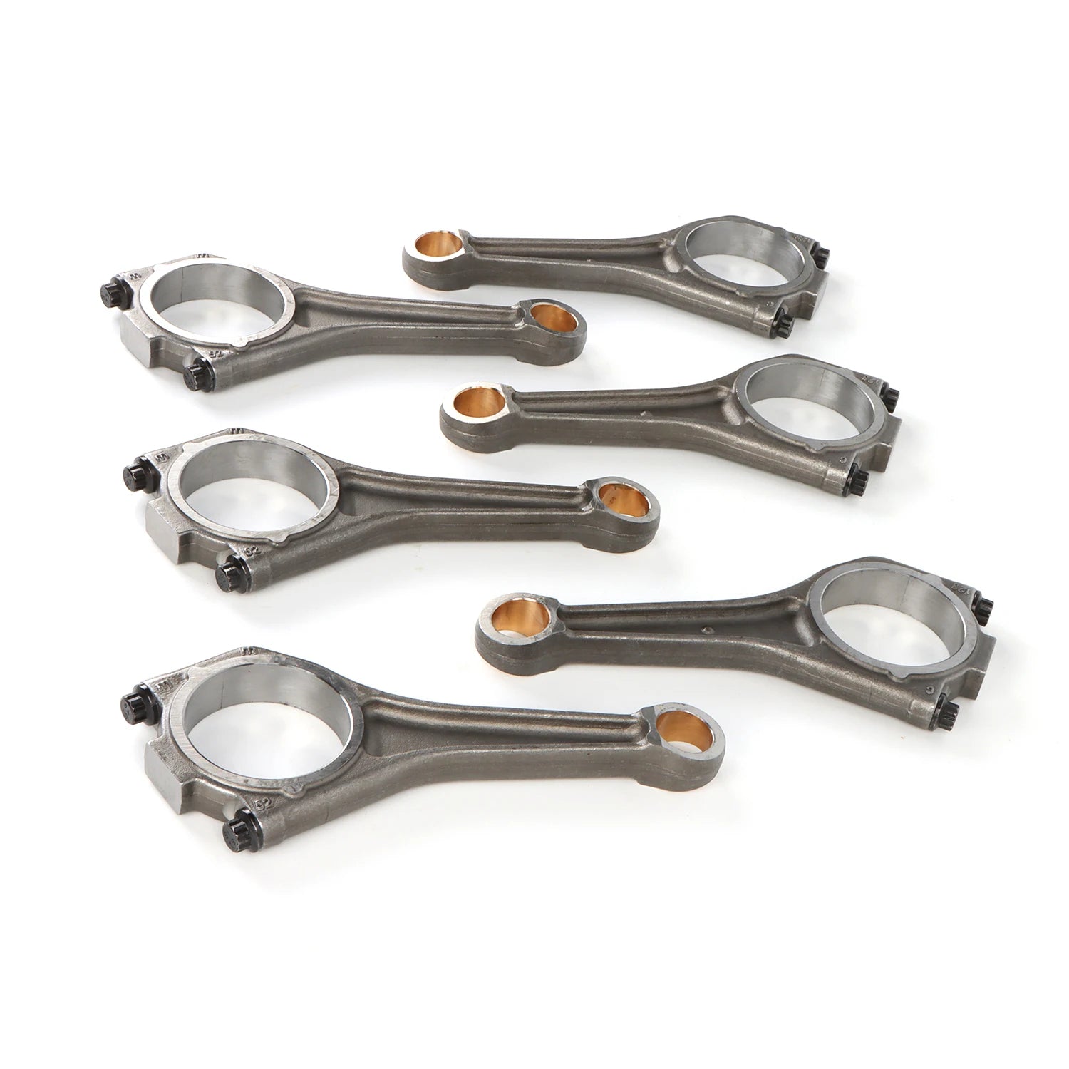 6Pcs Engine Connecting Rod Set for Jaguar F-Pace XF XJ F-Type & Land Rover Range Rover Discovery 3.0L AJ126 V6