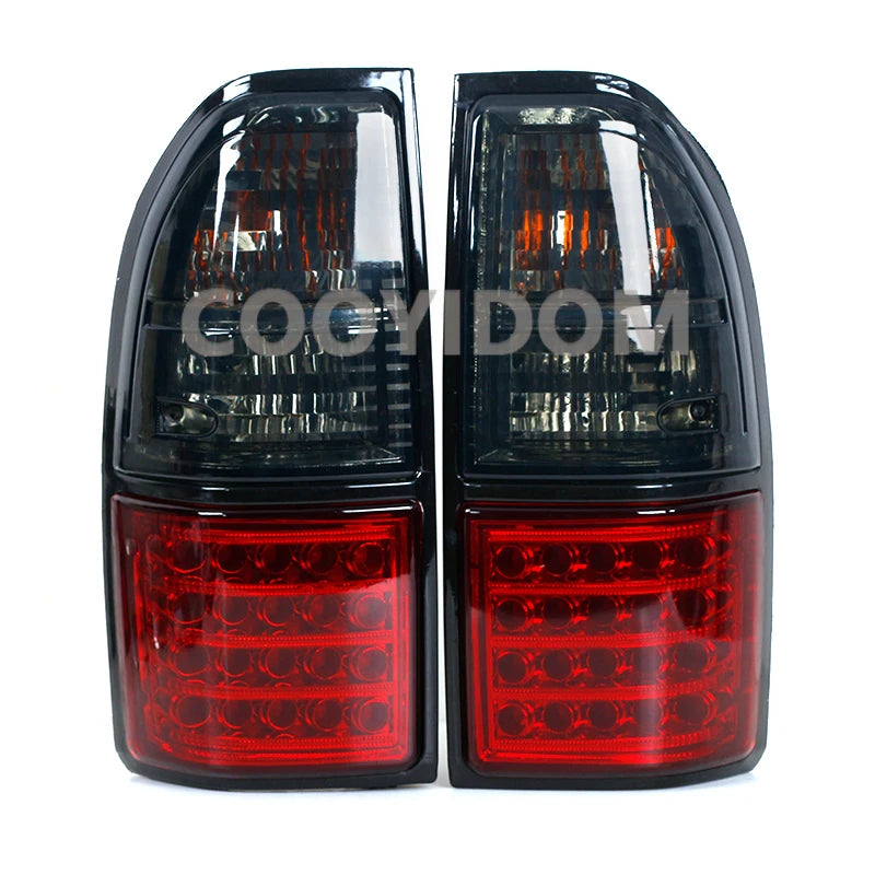 For Toyota Prado Land Cruiser 90 1997-2002 Car Rear LED Light Turn Signal Warning Stop Fog Lamp Tail Light Without halogen bulb