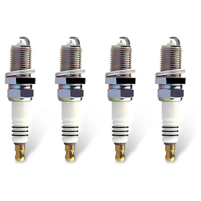 4Pcs Car Spark Plug Automotive Engine Replacement Parts Accessories BKR5EIX-11 5464 For Honda Mazda Lexus Spark Plug