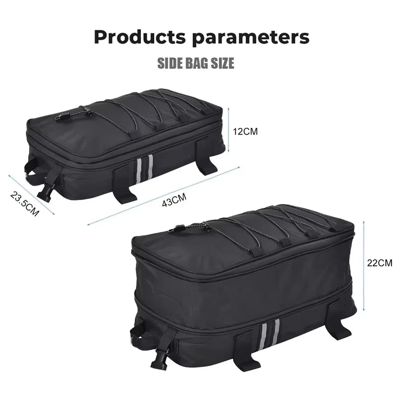 Motorcycle Rack Top Box Panniers Top Bag Case R1250GS Waterproof Storage Luggage Bags For BMW R1250 GS R 1250 GS ADV Adventure