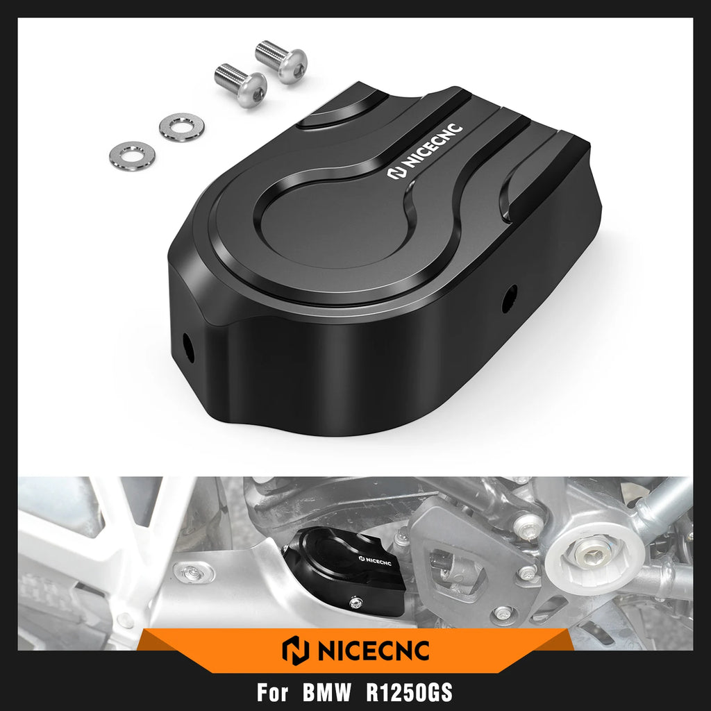 NICECNC Motorcycle Exhaust Flap Cover For BMW R1250GS R 1250 GS 2019-2023 2022 2021 2020 NineT BMW R1250GS Accessories