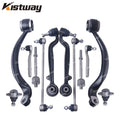 12PCS Front Suspension Ball Joint Stabilizer Link Tie Rod Control Arm Kit For Land Rover Range Rover L322 LR018343 LR018344