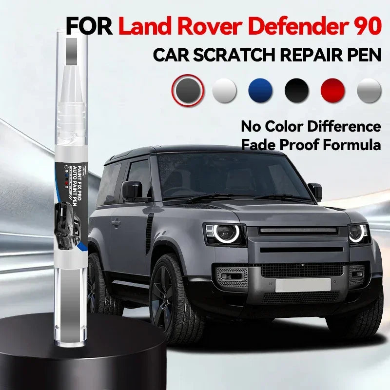 Vehicle for Exclusive Use For LAND ROVER Defender 90 Car Paint Repair Pen Paint Scratch Repair Accessories White Santorini Bla