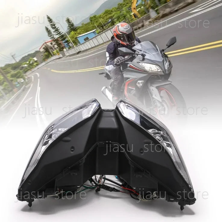 Motorcycle Headlight Fairing Kit for Kawasaki NINJA 250 300 ZX6R ZX 6R 13-16
