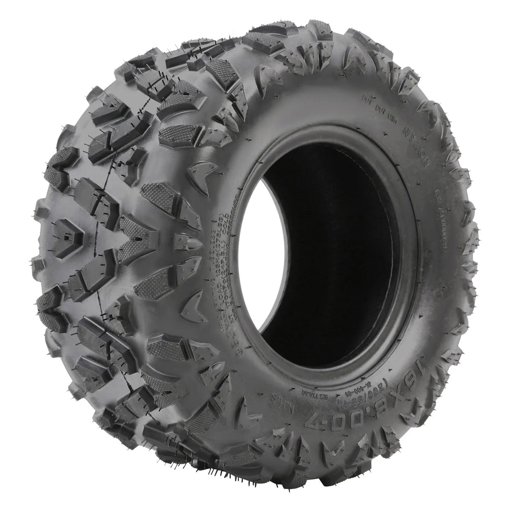 16x8-7 ATV Outer Tires Set for Small ATV Go Kart Mini Quad Bike Snowmobile Parts| 2pcs Tires Set