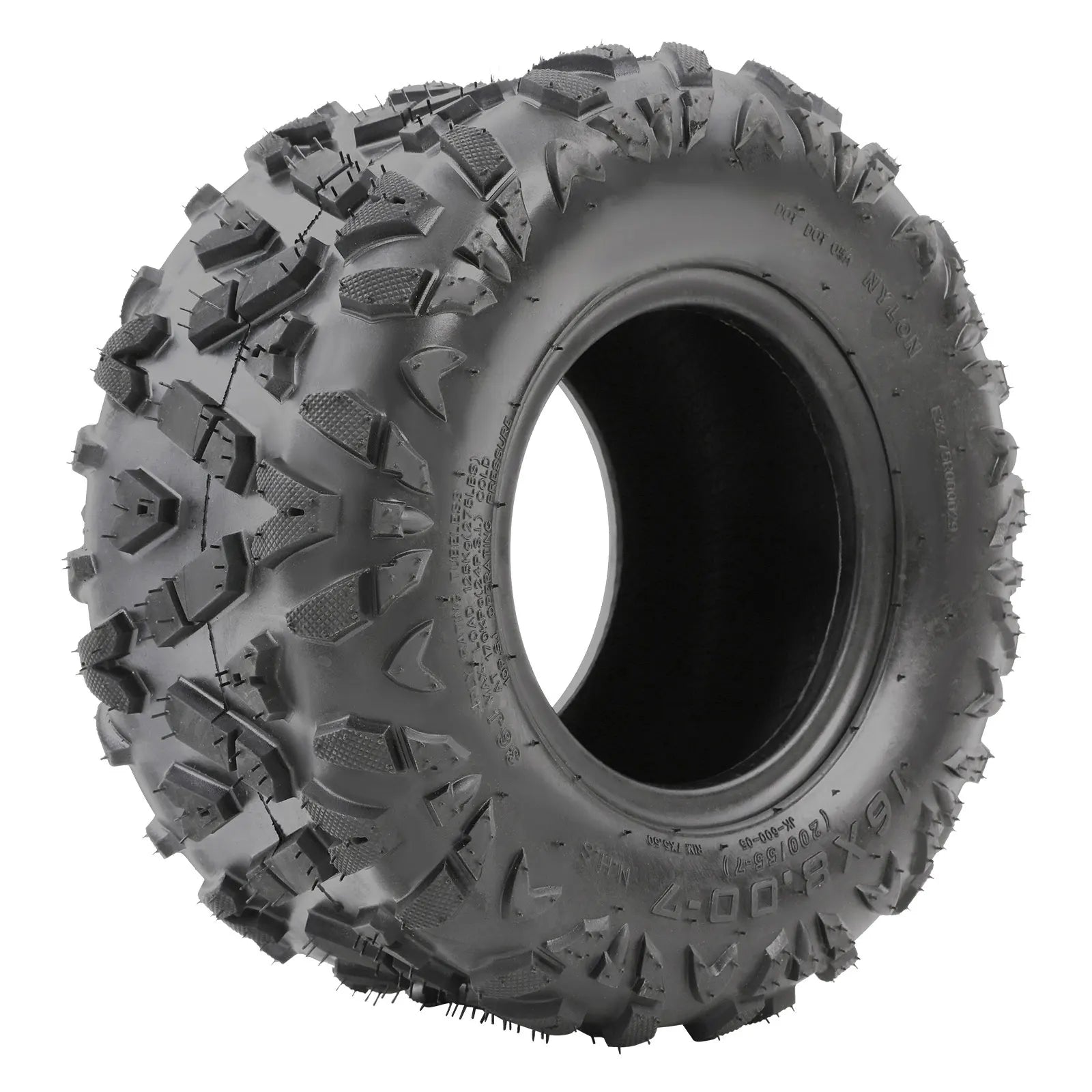 16x8-7 ATV Outer Tires Set for Small ATV Go Kart Mini Quad Bike Snowmobile Parts| 2pcs Tires Set