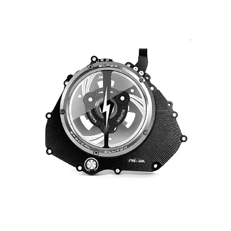 Clear Transparent Engine Case Cover Clutch Cover Modification for Kawasaki Ninja 400 Z400 Motorcycle accessories