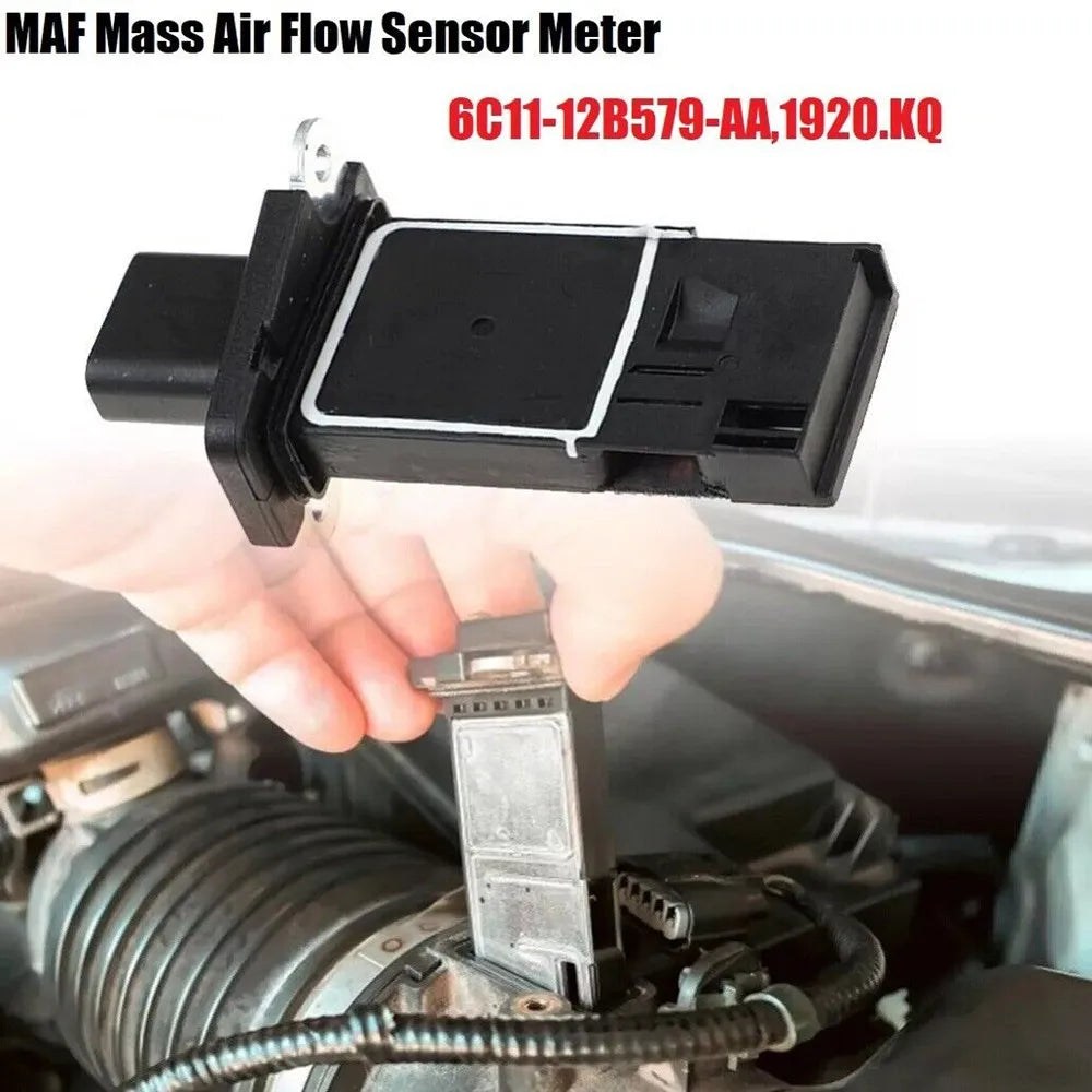 Mass Air Flow Meter Sensor 6C11-12B579-AA for Volvo for Land Rover Defender Freelander for Ford Galaxy Mondeo MK4 S-Max Transit