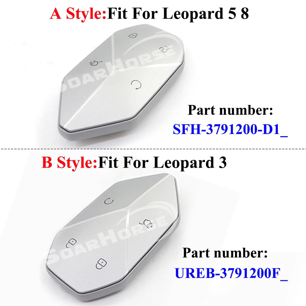 1 Pcs Auto Remote Smart Key/NFC Card For BYD Formula Leopard 3 Leopard 5 Formula Leopard 8 Bao 5 Denza B5 B8