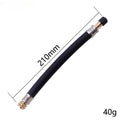1Pcs Flexible Rubber Tyre Valve Extension 210mm - Twin Wheel Lorry Van Bus Adapter Car Accessories Bike Accessories