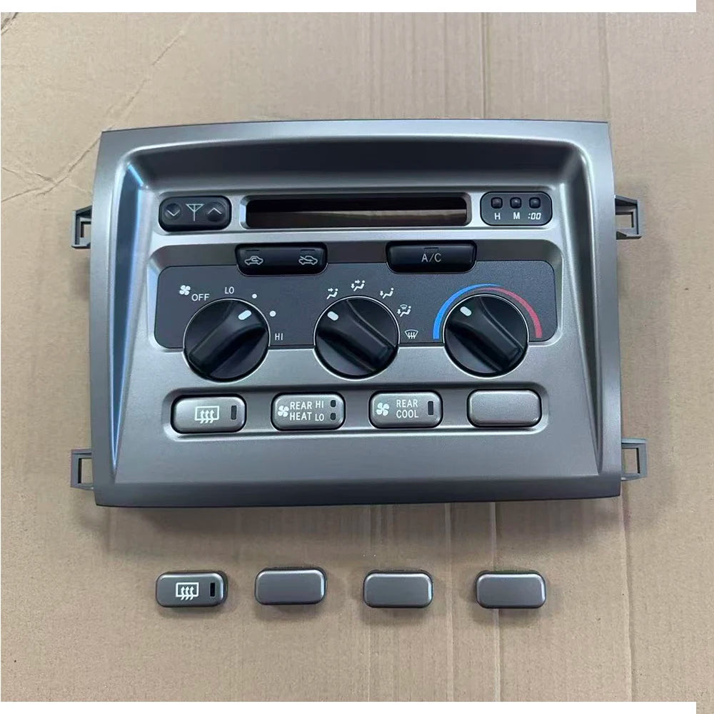 60850 Ashboard Air Conditioning Control Panel For Toyota LC100 Land Cruiser 1998-2007 146570-1020 100 LC100 LX470