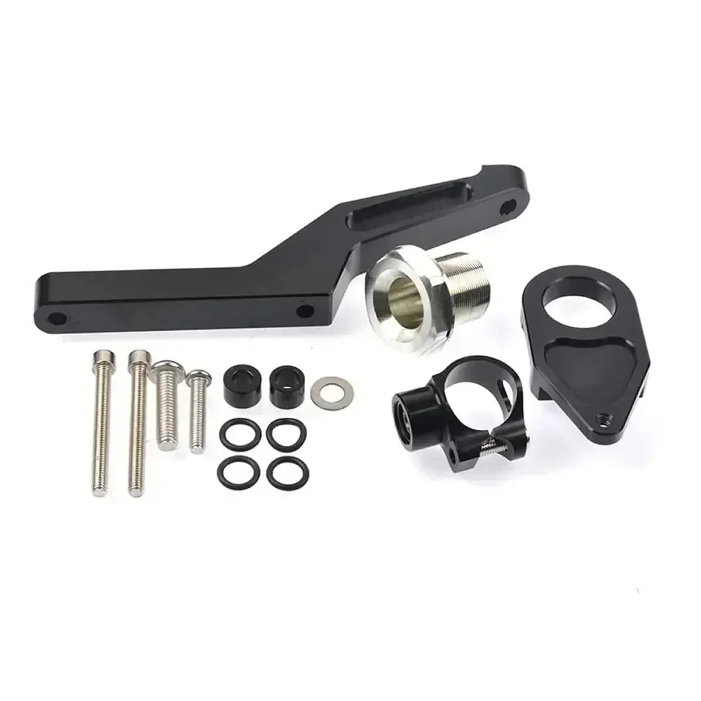Motorcycle Steering Damper Stabilizer & Bracket Mount Kit For Kawasaki Ninja ZX-6R ZX6R 2009-2022 ZX 6R 636