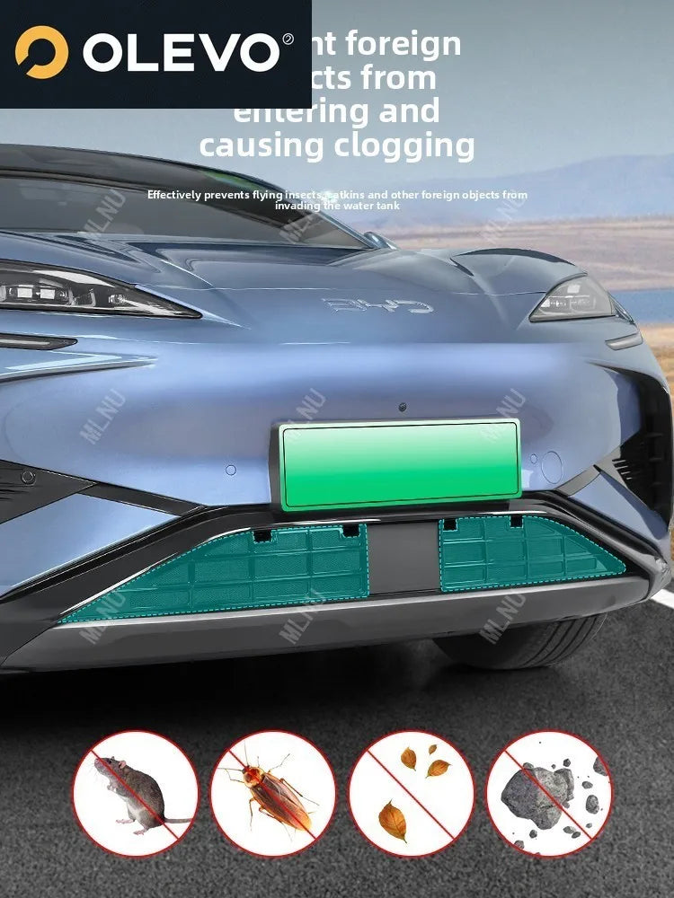 New For BYD Sealion 7 Accessories 2026/2025 Front Bumper Insect Screen-Aluminum Mesh, ABS Material, Split Design, Anti-Scratch