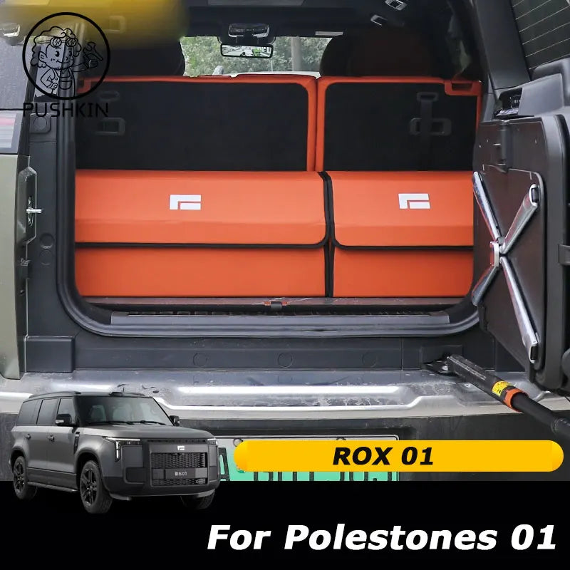 For Baic Polestones 01 ROX 01 Jishi 01 Rox Adamas 2026 2025 2024 Trunk Storage Box Automobiles Parts Accesorios Para Auto Tools