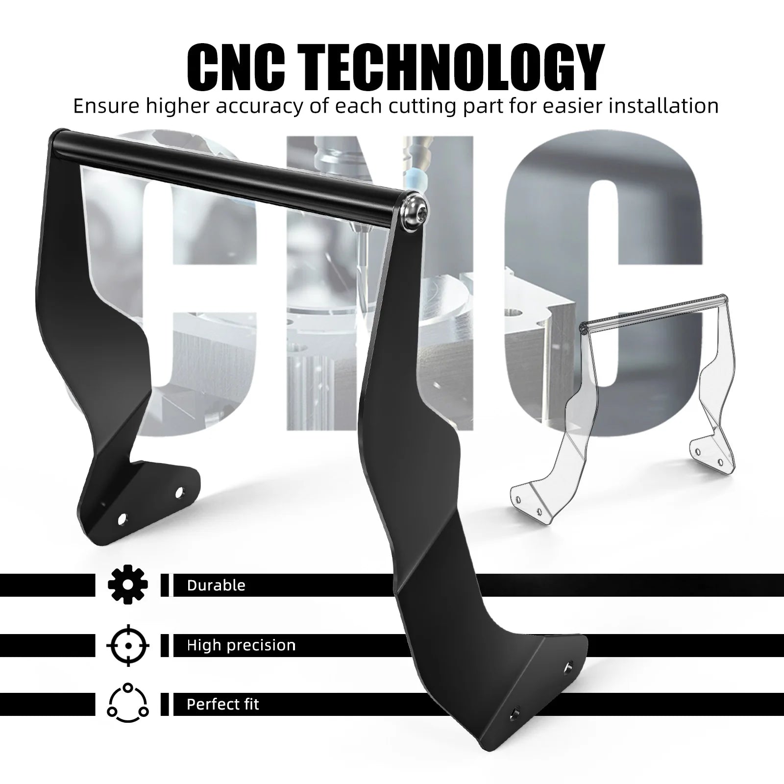 For Honda CRF1100L Africa Twin 2020-2026 Navigation Bracket Holder GPS Holder Bar Clamp CRF1100L Africa Twin Adventure Sports