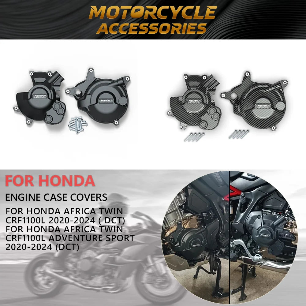 Motorcycle Engine Fall Protective Cover For Honda Africa Twin CRF1100L Adventure Sport ( DCT) 2020 2021 2002 2023 2024
