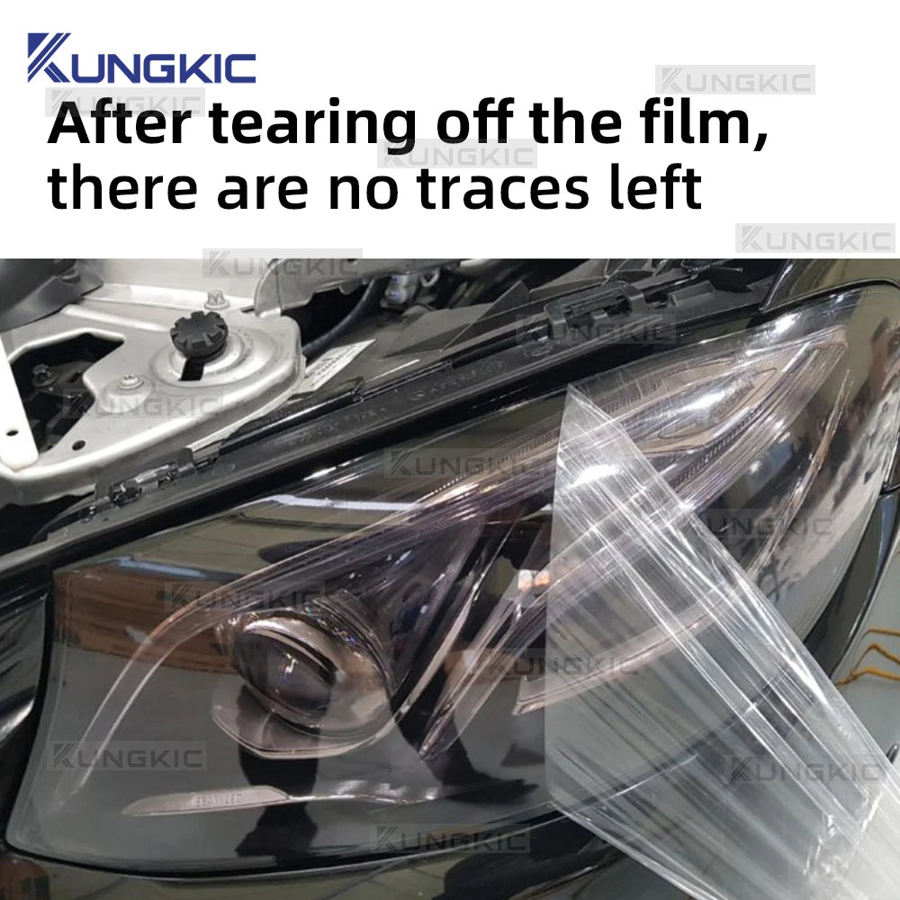 For Rox 01 2024 2025 2026 TPU Car Headlight Film TPU Pre-cut Anti-scratch Clear Smoked Sticker Accessories