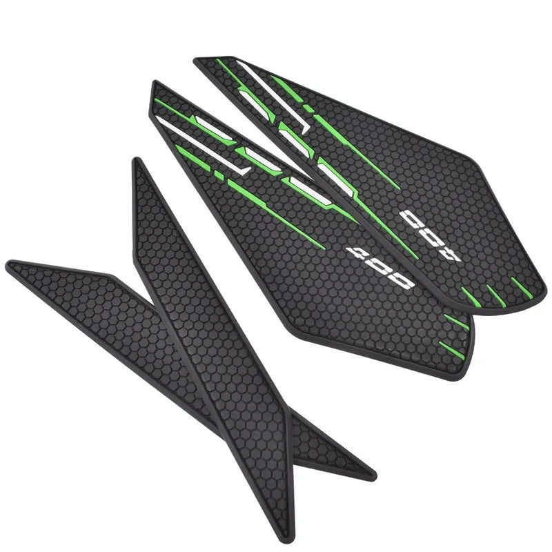 Fuel Tank Protector Stickers For Kawasaki Ninja 400 2019-2024 Ninja400 Z400, Motorcycle Protection Kit, Knee Protection Stickers