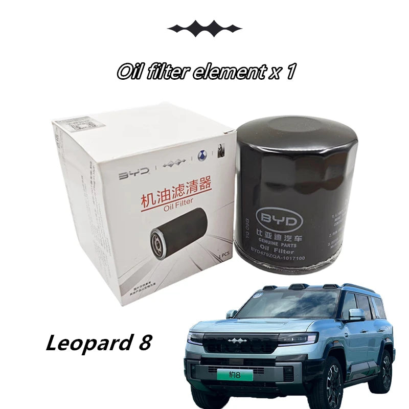 Oil Filter for BYD Leopard 8/DENZA B8,Original Oil Filter,BYD479ZQA,2.0T,Autoparts