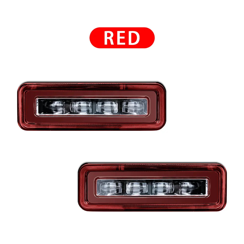 Car Rear LED Bumper Light Reflector Tail Brake Stop Lamp Turn Signal Light for Land Rover Defender 2020-2024