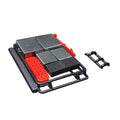 1Set Simulation Roof Rack Kit for 1/64 Scale Off-road Vehicle Model Miniature Recovery Board/High-Lift Jack/Fuel Tank DIY Parts
